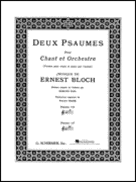 Deux psaumes (Psalms 114 and 137)