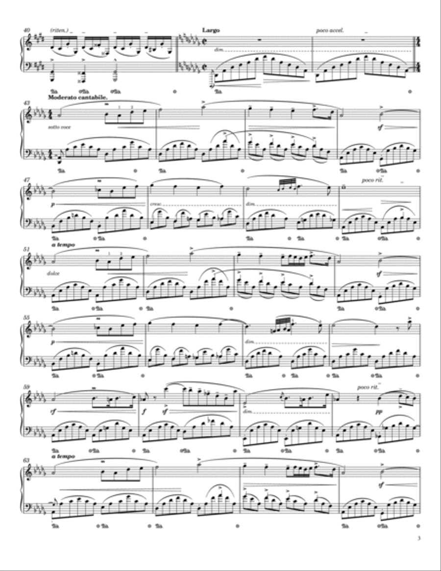 Fantasie Impromptu Fantasie Impromptu Piano Solo scores gallery preview page 3