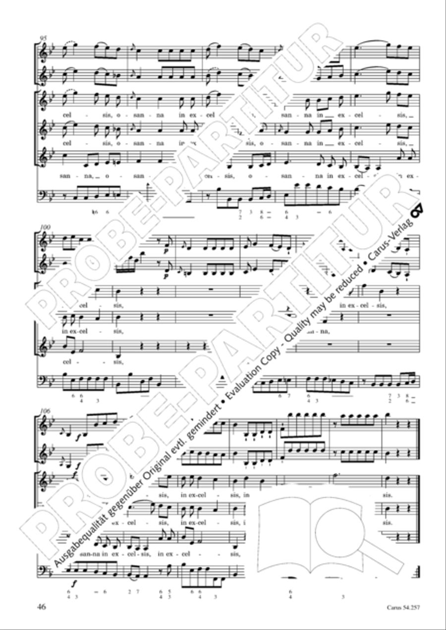 Missa Sancti Aloysii SSA scores gallery preview page 47