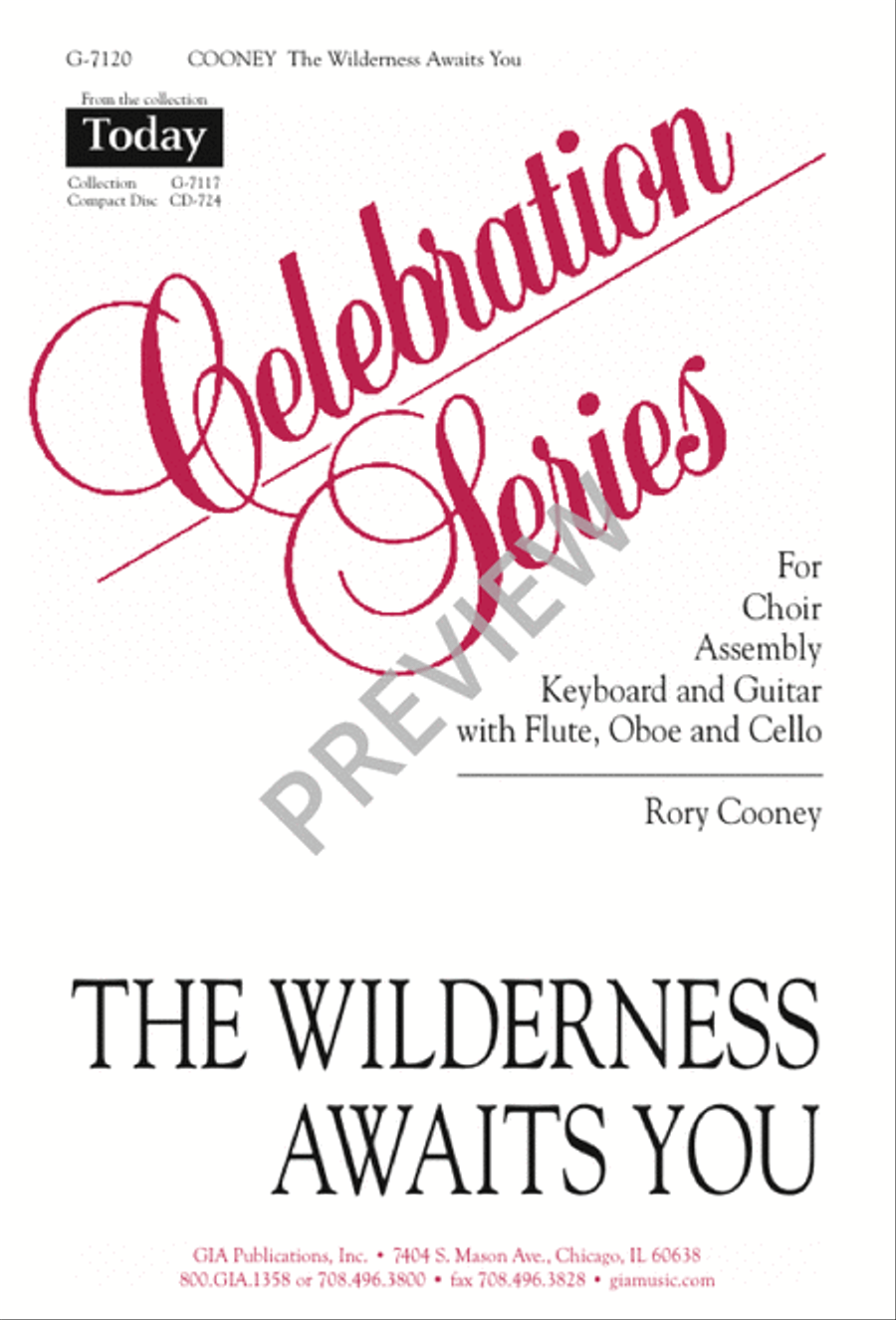 The Wilderness Awaits You 3-Part scores gallery preview page 1