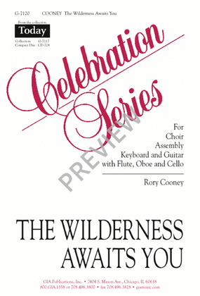 Book cover for The Wilderness Awaits You