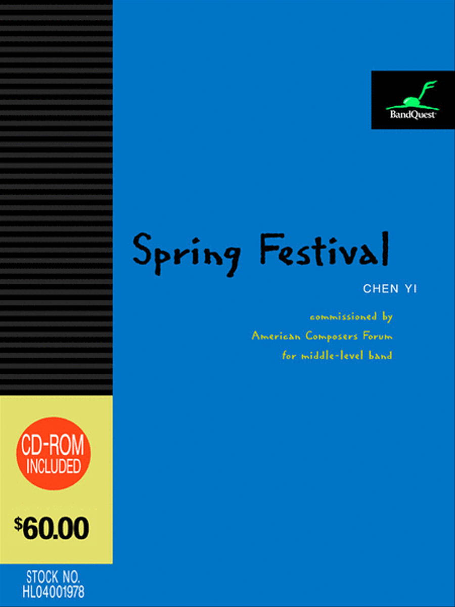 Spring Festival Spring Festival Concert Band scores gallery preview page 1