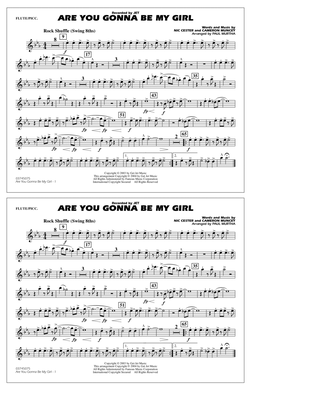 Are You Gonna Be My Girl (arr. Paul Murtha) - Flute/Piccolo