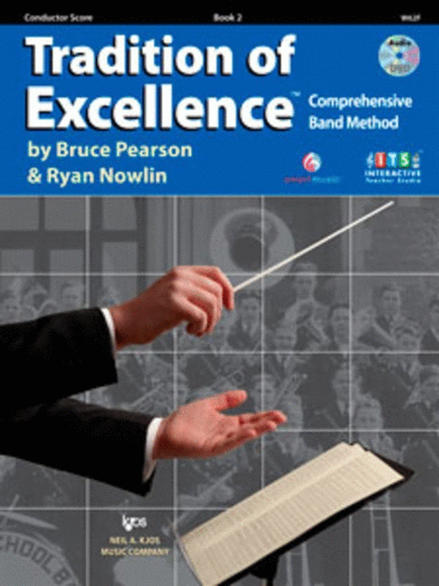 Tradition Of Excellence Book 2 Cond Score Book/Dvd