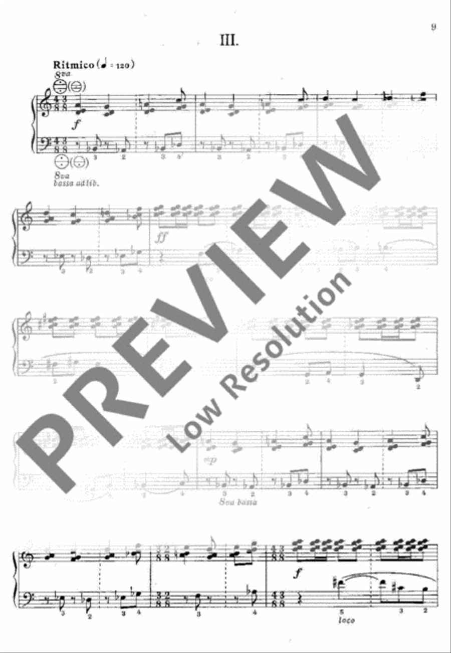 Sonatina Piccola Sonatina Piccola Accordion scores gallery preview page 10