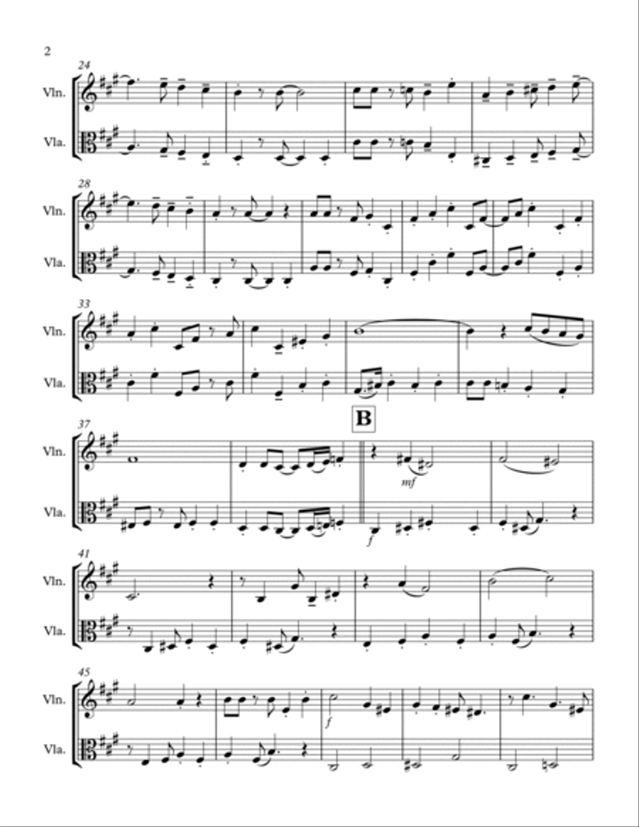 Puttin' On The Ritz String Duet scores gallery preview page 2