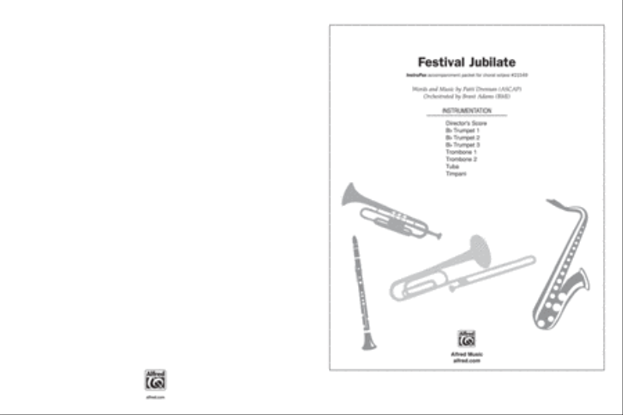 Festival Jubilate Festival Jubilate Choir scores gallery preview page 1