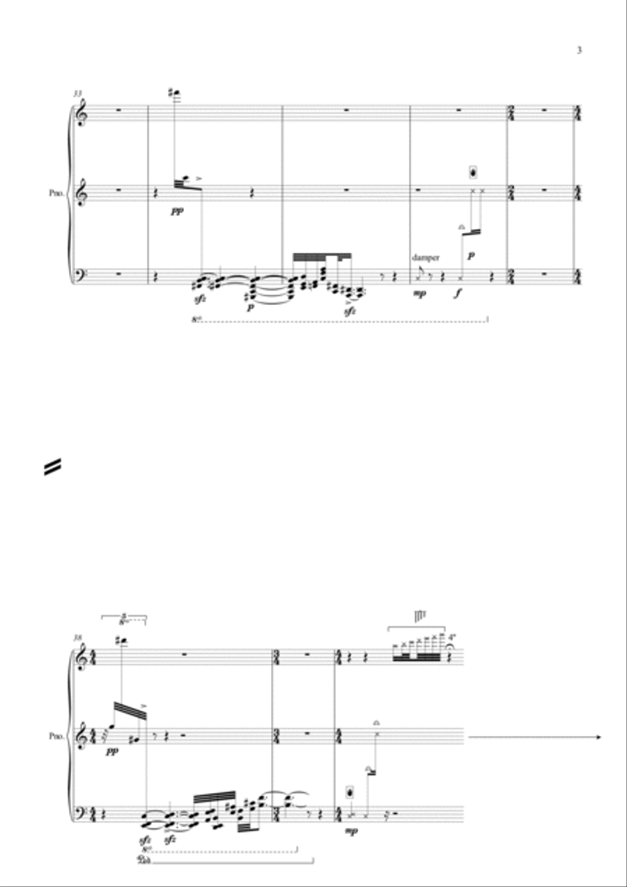 Night Tide Small Ensemble scores gallery preview page 5