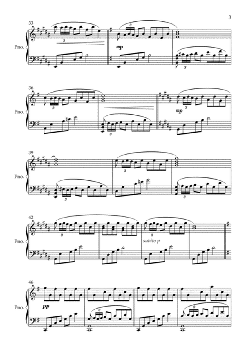 Elegy No.2 for Solo Piano image number null