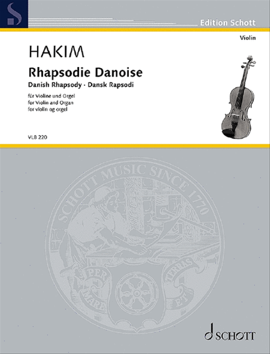 Danish Rhapsody Danish Rhapsody Violin scores gallery preview page 1