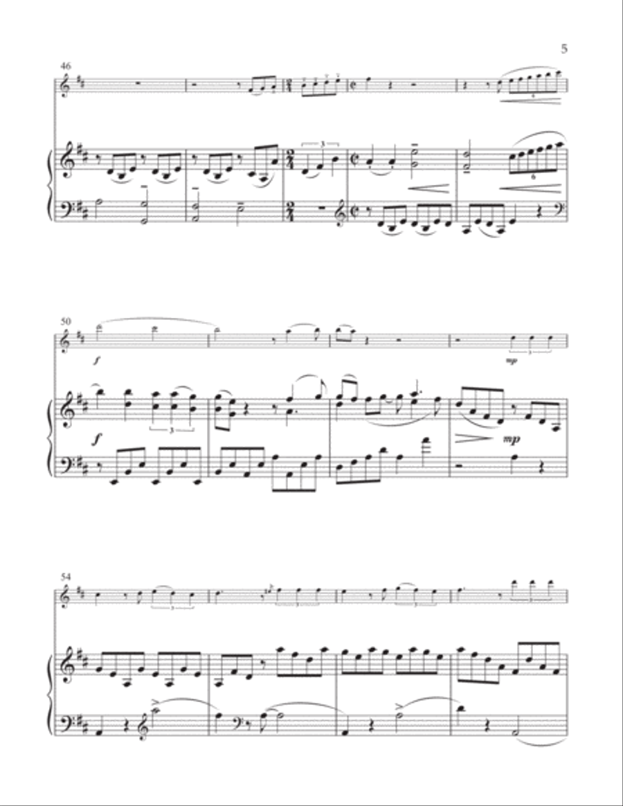 Turn! Turn! Turn! (to Everything There Is A Season) Chamber Music scores gallery preview page 5