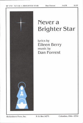 Book cover for Never a Brighter Star