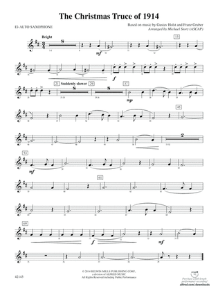 The Christmas Truce of 1914: E-flat Alto Saxophone