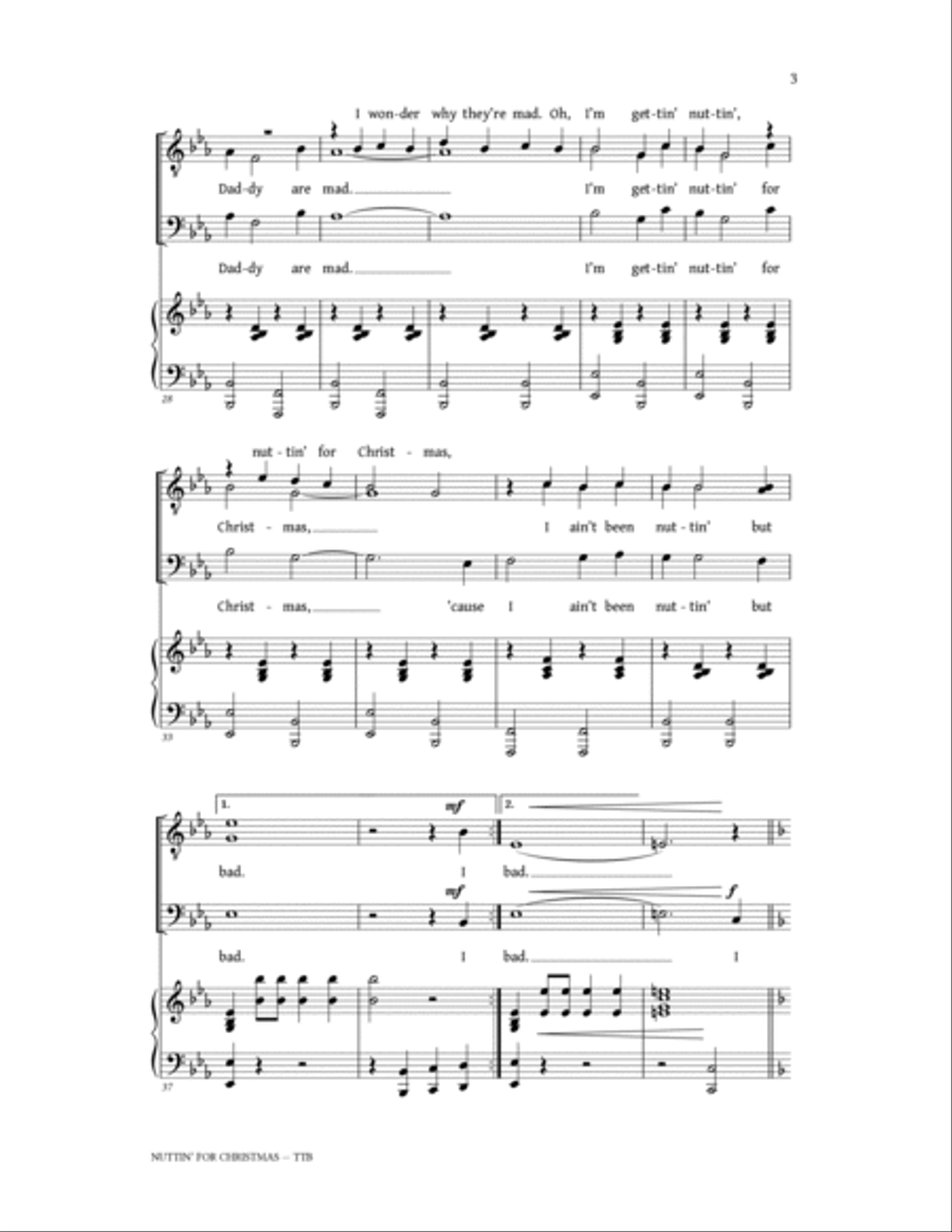 Nuttin' For Christmas TB scores gallery preview page 3