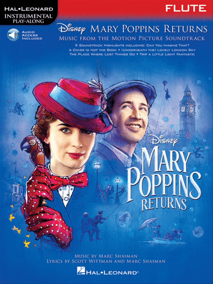 Mary Poppins Returns for Flute Flute Solo scores gallery preview page 1