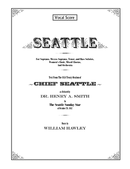 Seattle (Vocal Score) image number null