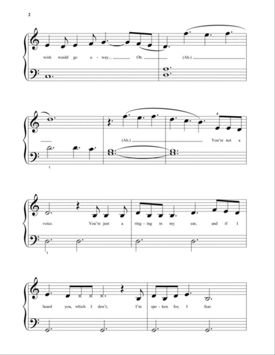 Into The Unknown (from Disney's Frozen 2) Piano Solo scores gallery preview page 2