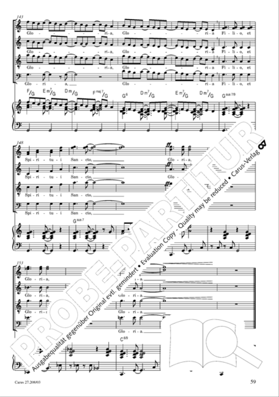 Magnificat 4-Part scores gallery preview page 60