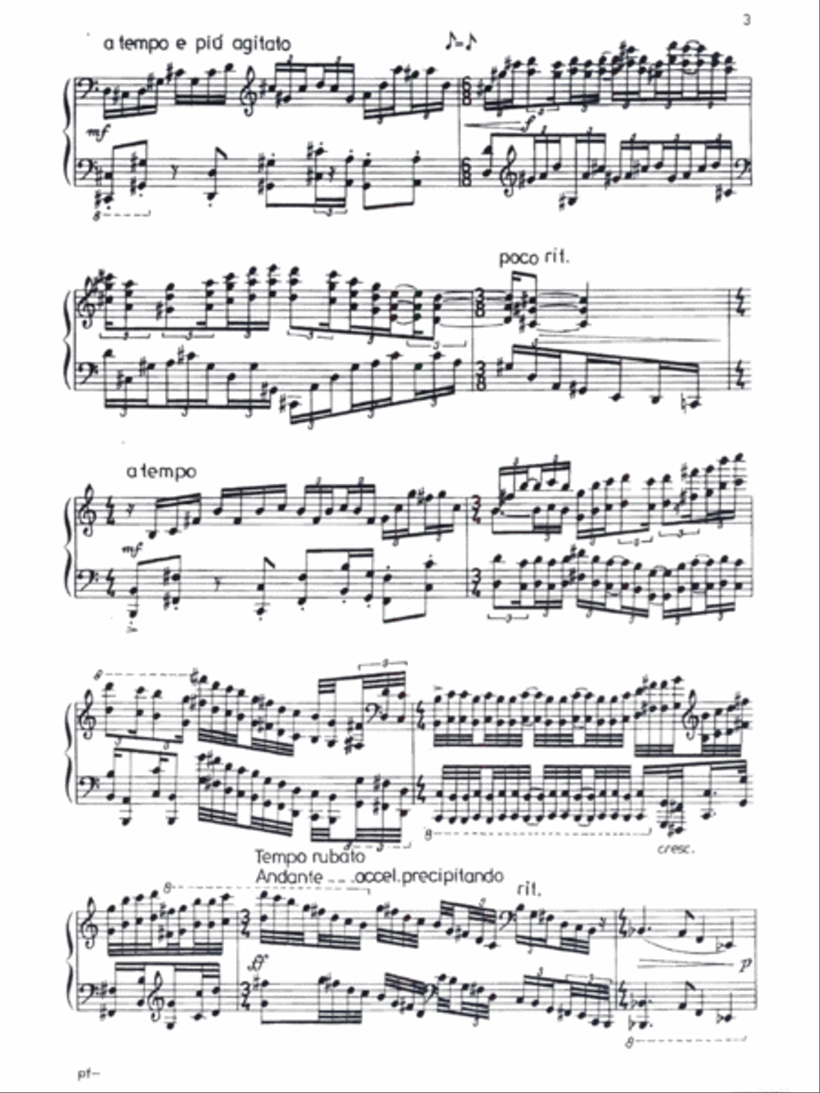 [Van de Vate] Balinese Diptych Piano Solo scores gallery preview page 5