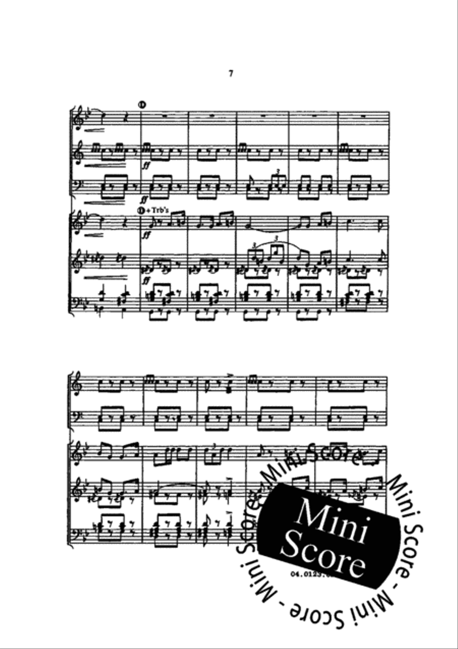 Sambre et Meuse Concert Band scores gallery preview page 11
