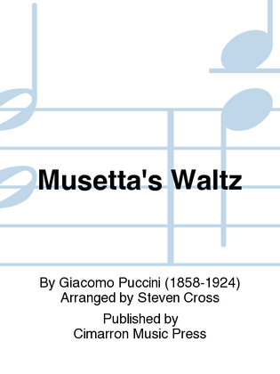 Book cover for Musetta's Waltz