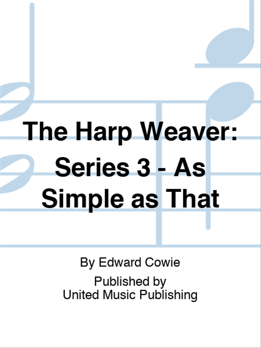 The Harp Weaver: Series 3 - As Simple as That Harp scores gallery preview page 1
