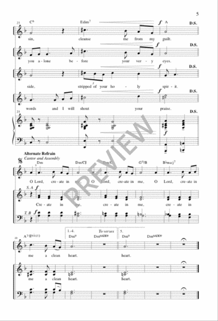Have Mercy on Us Have Mercy on Us 4-Part scores gallery preview page 5