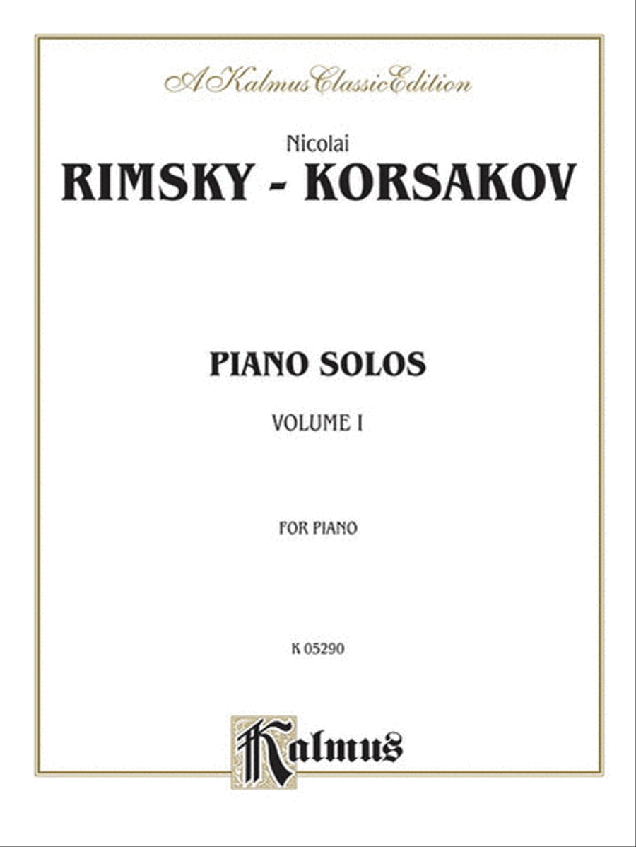Piano Solos, Volume 1 Piano Solos, Volume 1 Piano Solo scores gallery preview page 1