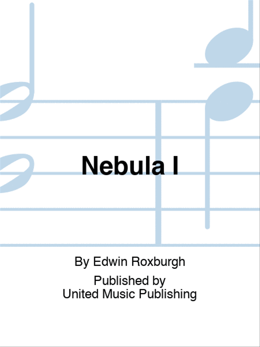 Nebula I Nebula I Clarinet Choir scores gallery preview page 1