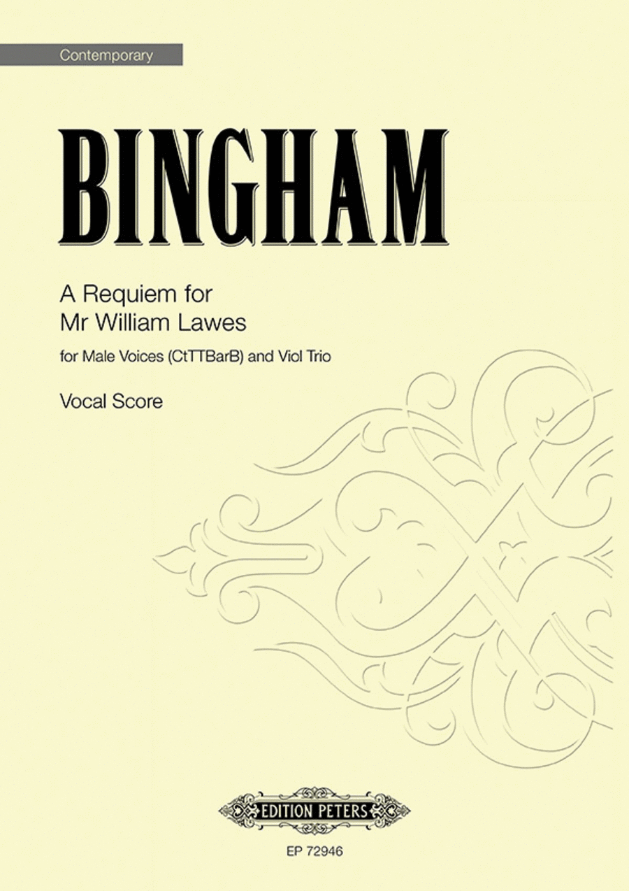 Book cover for A Requiem for Mr William Lawes