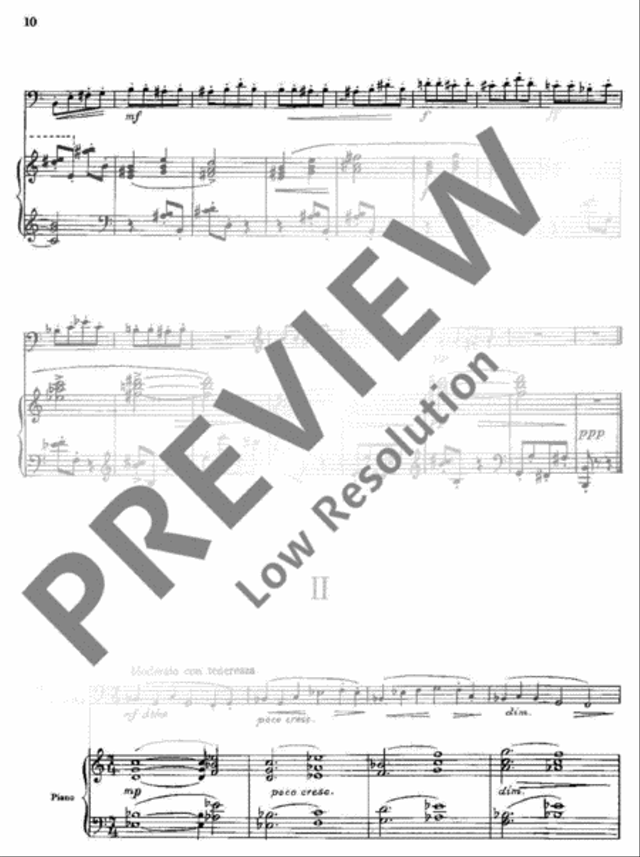 Miniaturen Bassoon scores gallery preview page 11