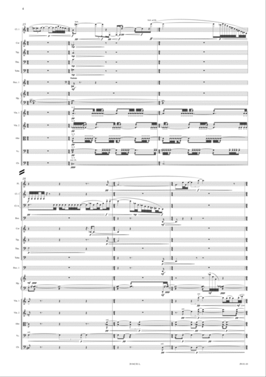 Concerto de chambre No. 1 Score scores gallery preview page 3