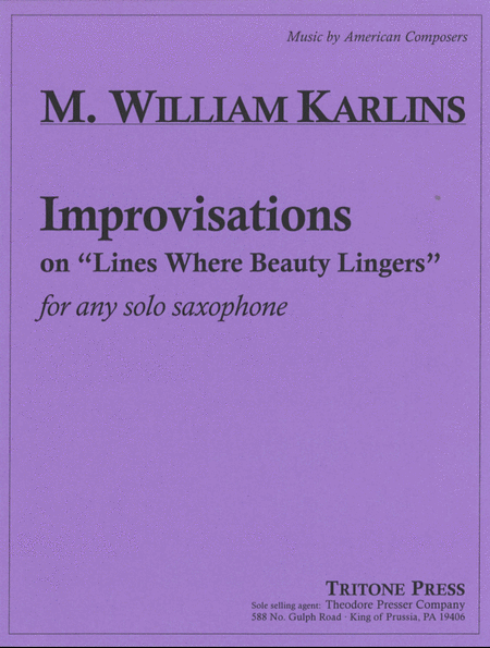 Improvisations On "Lines Where Beauty Lingers"