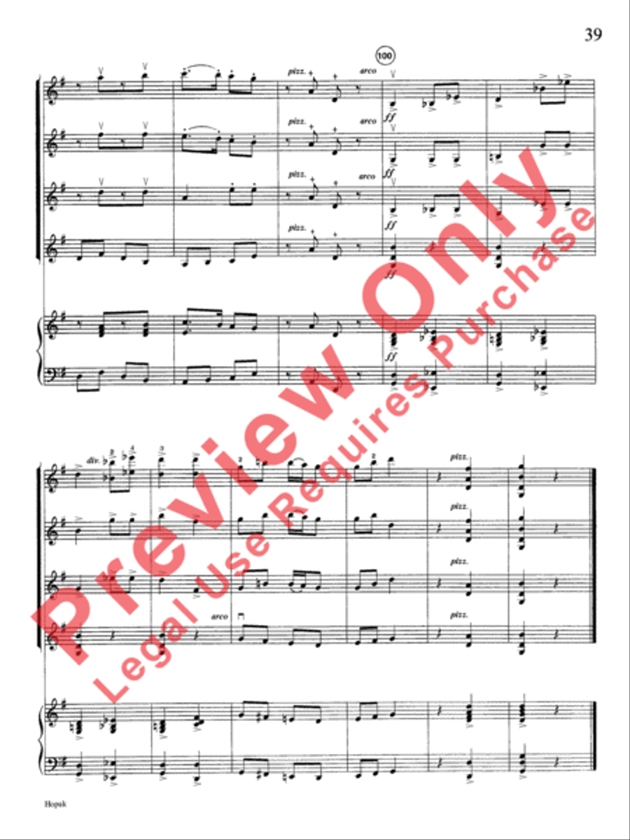 Highland/Etling Violin Quartet Series: Book 2