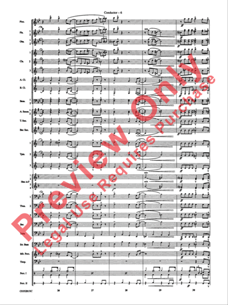 Duke Ellington! Duke Ellington! Concert Band scores gallery preview page 9