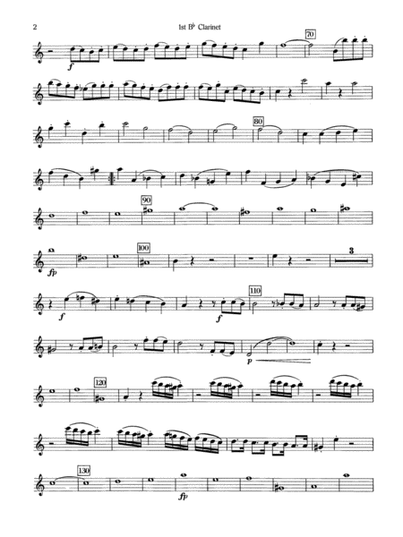 Mozart's Symphony No. 25 in G Minor, 1st & 2nd Movements: 1st B-flat Clarinet