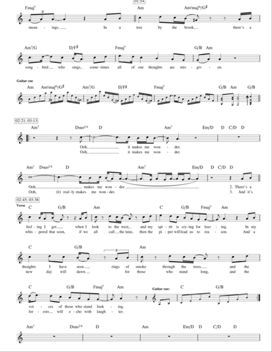 Stairway To Heaven Stairway To Heaven Piano scores gallery preview page 2