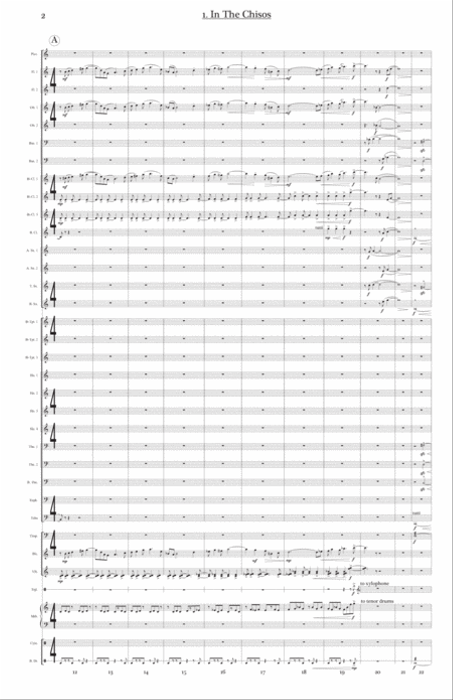 Spirits of Big Bend Concert Band scores gallery preview page 4