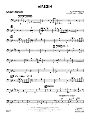 Airegin (arr. Mike Tomaro) - Alternate Trombone
