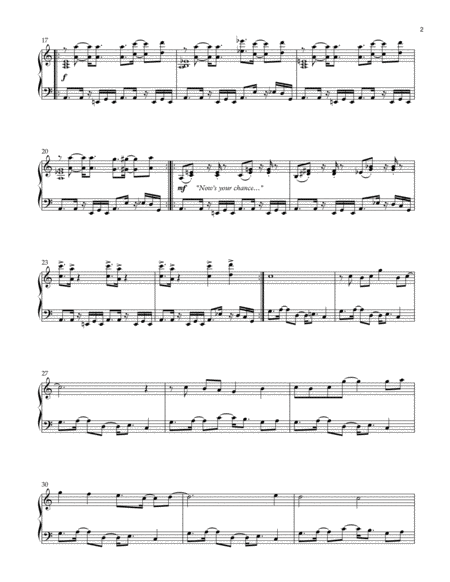 BIG SHOT (DELTARUNE Chapter 2 - Piano Sheet Music)