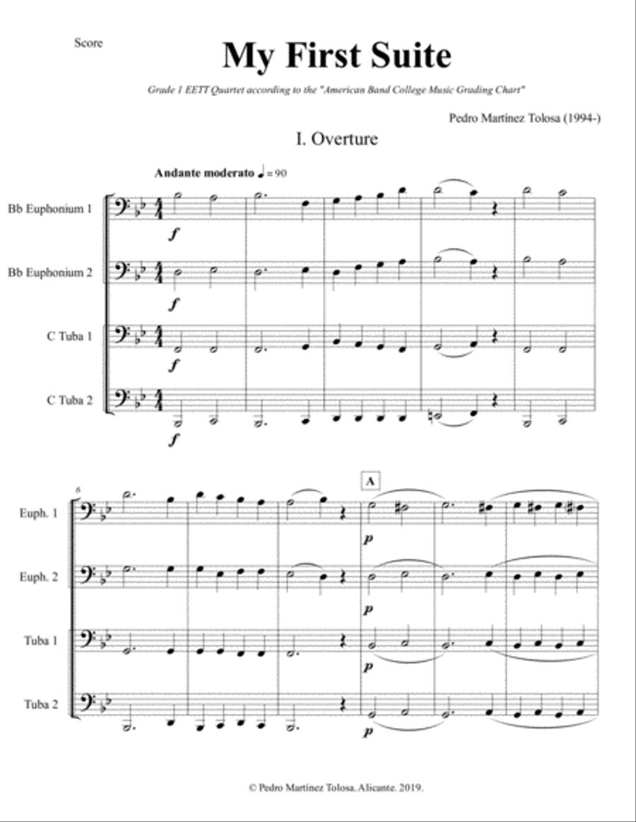 My First Suite School and Community scores gallery preview page 1
