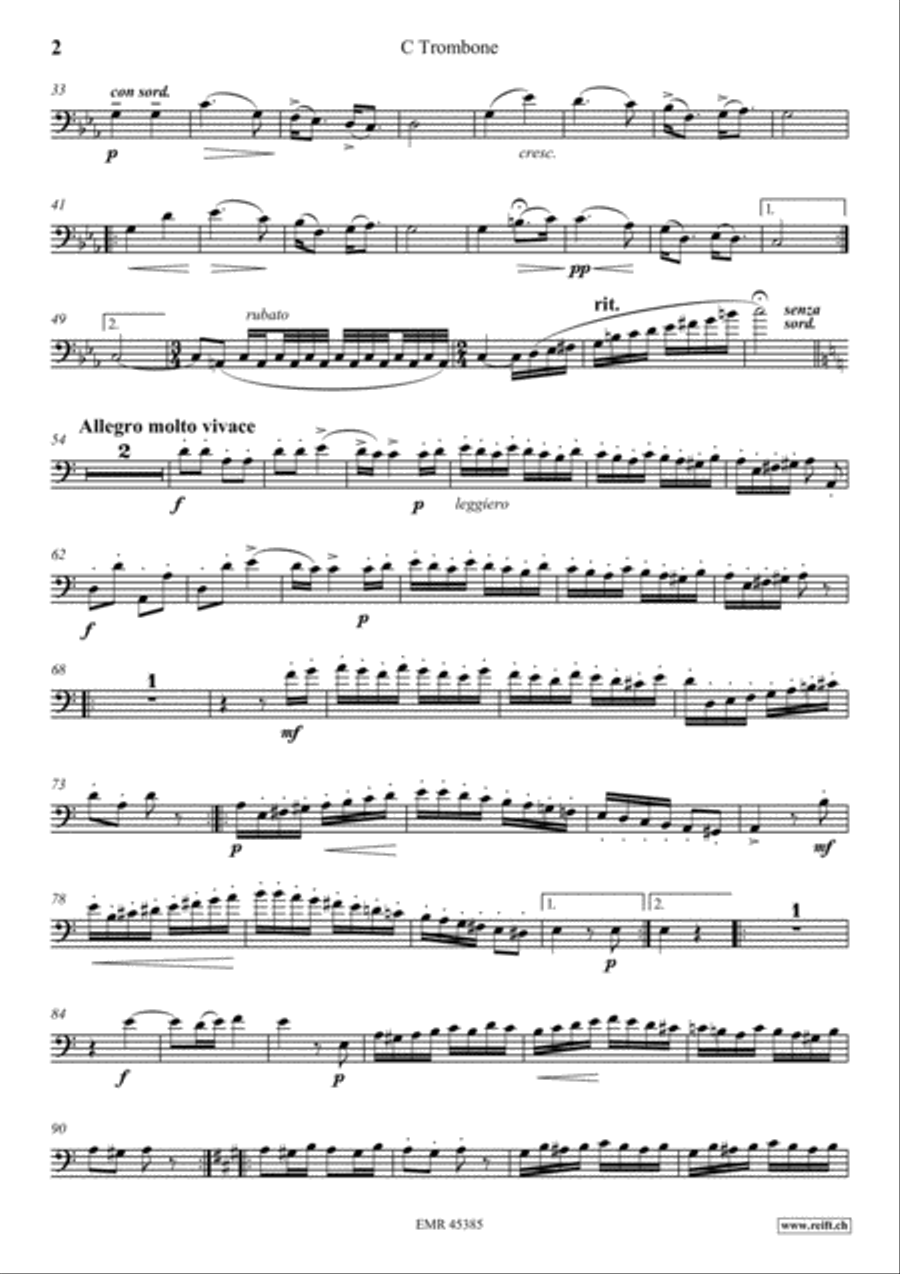 Zigeunerweisen Piano Accompaniment scores gallery preview page 3