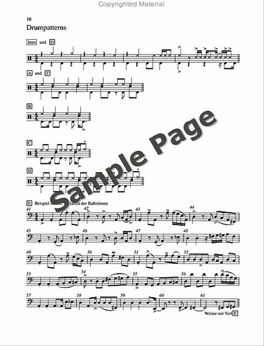 Keyboard On Stage Piano/cassette Piano scores gallery preview page 11