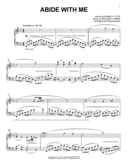 Abide With Me [Classical version] (arr. Phillip Keveren)