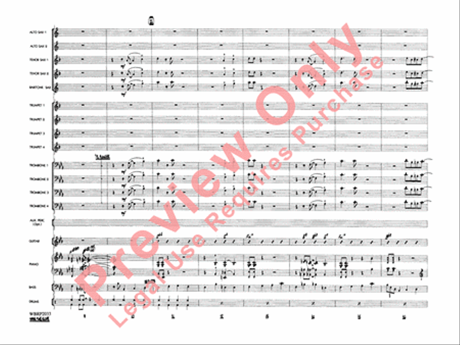 Mack the Knife (from The Threepenny Opera) Jazz Ensemble scores gallery preview page 5