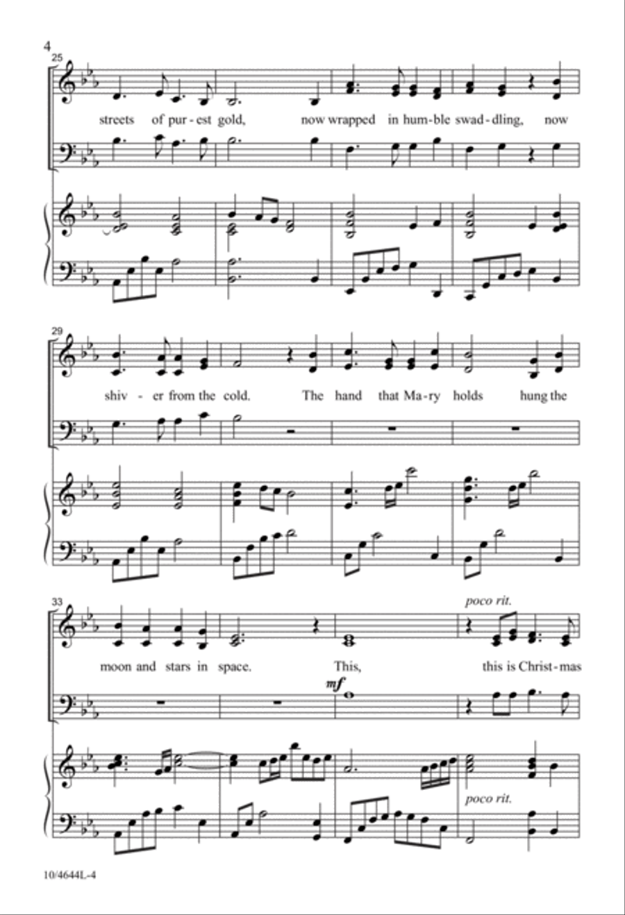 Christmas Grace 3-Part scores gallery preview page 4