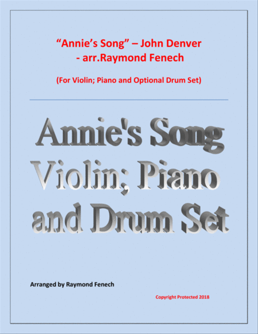 Book cover for Annie's Song