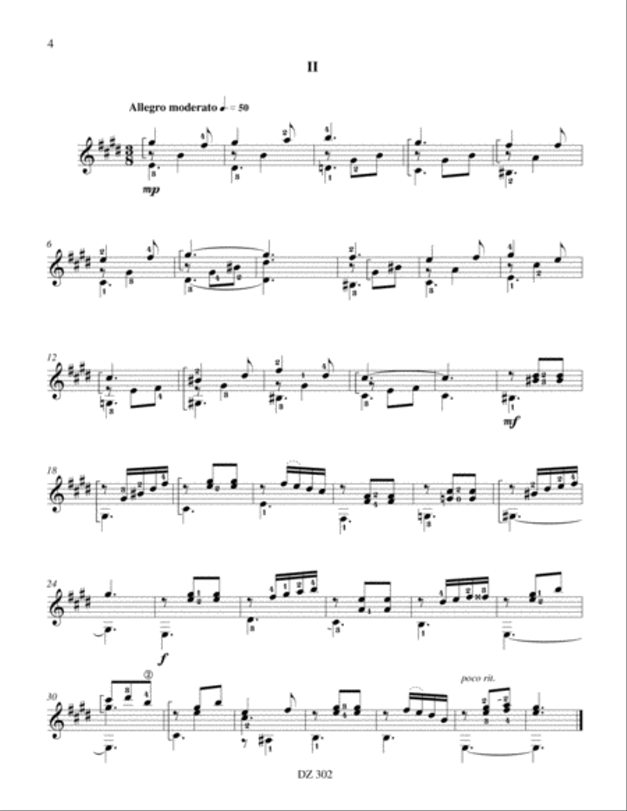 Romances Classical Guitar scores gallery preview page 4