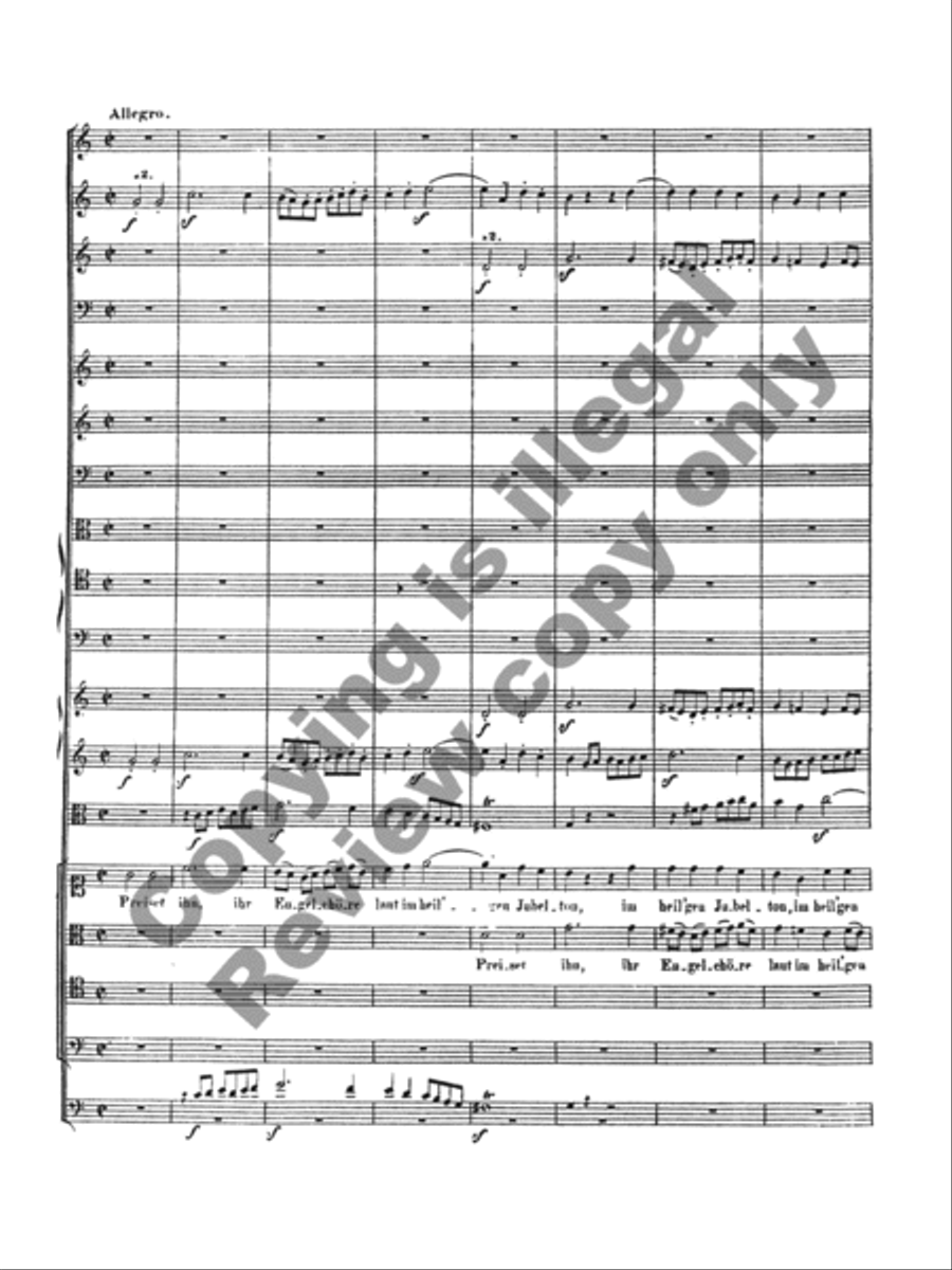 Hallelujah Chorus (Hallelujah unto God's Almighty Son!) (Orchestra Score and Parts) Choir scores gallery preview page 27