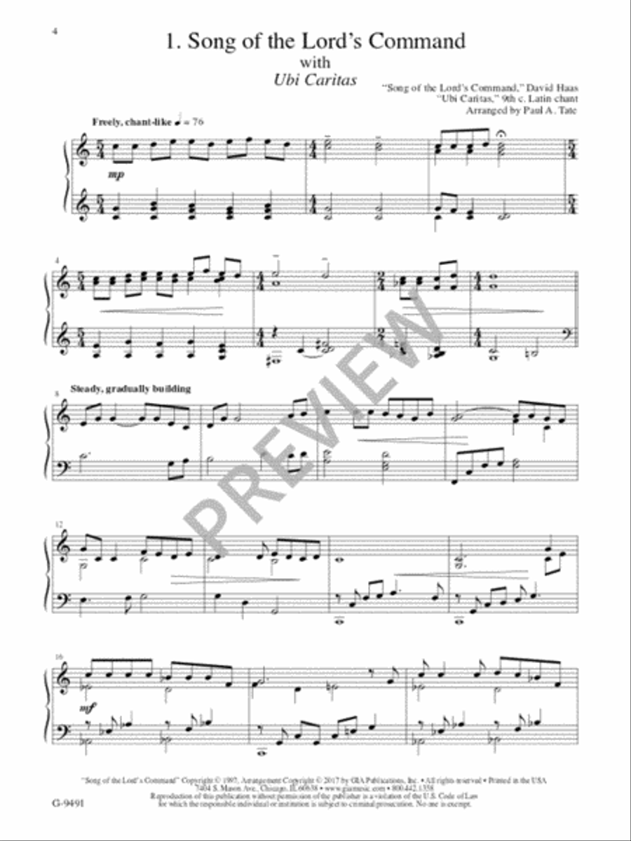 Seasons of Grace - Volume 7 Piano Solo scores gallery preview page 6